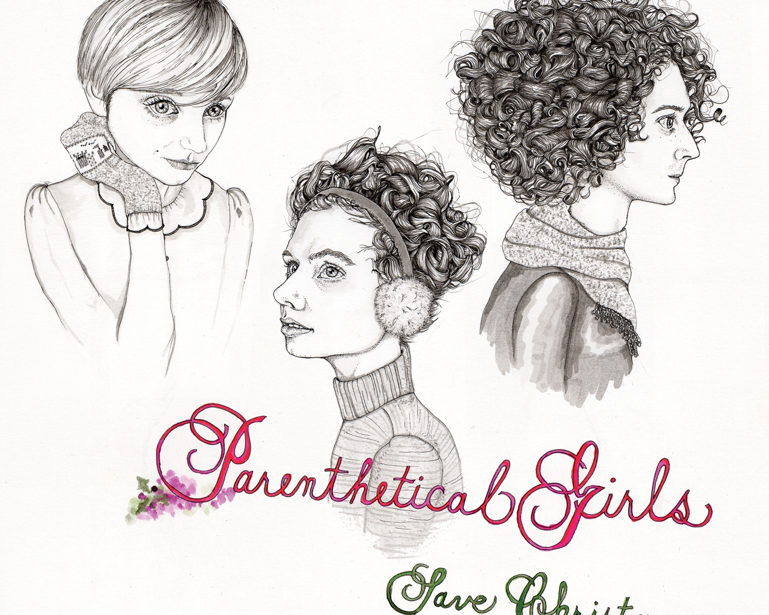 Parenthetical Girls Save Christmas cover