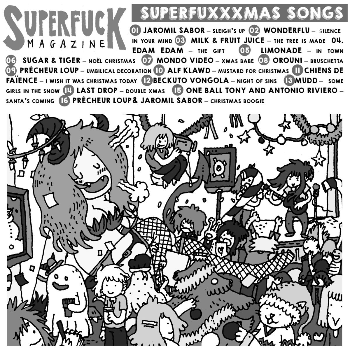 Superfuxxxmas Songs